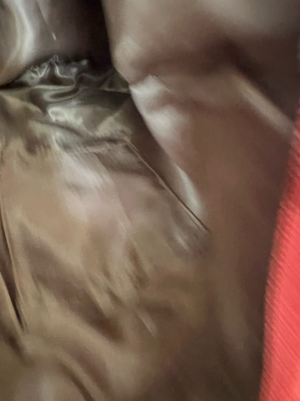 Croft & Barrow Color-Block Crochet Coral Taupe Boho Hobo Shoulder Bag - Picture 9 of 9